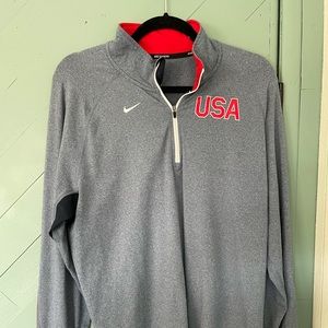Men’s Nike USA 1/4 zip pullover